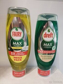 Prostředky na nádobí Dreft Max Power (2 typy vůně) 50% SLEVA
