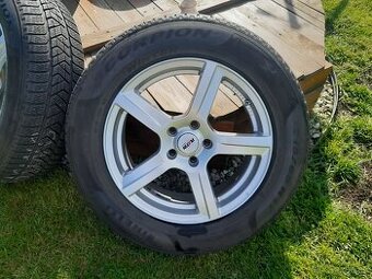 ALU kola 7,0Jx17 H2 ET45, PIRELLI 215/65 R17 103 H M+S