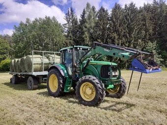 Prodám kolový traktor John Deere 6520