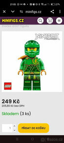 Lego figurka Lloyd (njo 884) - nové nikdy nepoužité