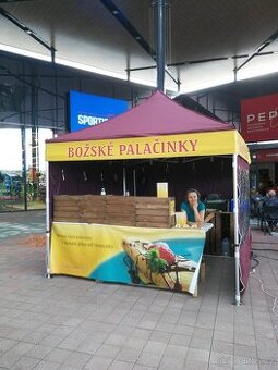 PRODEJNÍ STÁNEK / párty stan - 3x3 m - zn. RedX® PROFI