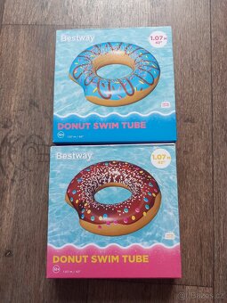 Nový nafukovací kruh donut 107 cm