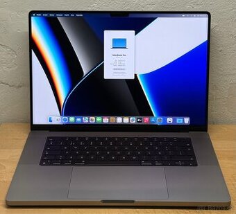 MacBook Pro 16 2021/16GB RAM/M1 Pro/512GB Disk/Záruka