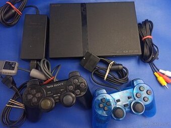 PS2 PlayStation 2 Slim + Hry