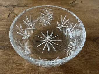mísa - broušený křišťál - 1