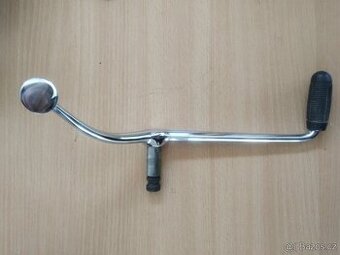 Řadící páka ČZ 175/501 skůtr, nový kvalitní chrom, poměděno