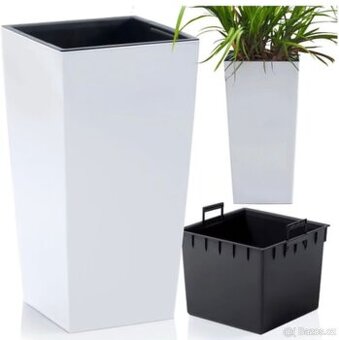 Prodám velké samozavlažovací květináče v top stavu.