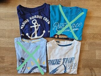 Tričko krátký rukáv 122/128