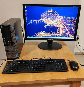 Dell Optiplex 9020/16GB/SSD+500HDD/monitor/klávesnice/myš