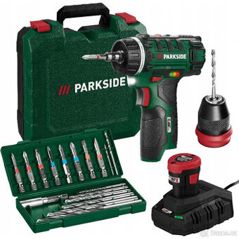 PARKSIDE® Aku vrtací šroubovák PBSA 12 E4