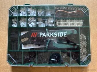 Krimpovací kleště + příslušenství Parkside