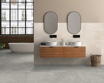 Keramický obklad/dlažba 60x60 cm Medi - Concrete beige