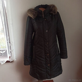 dámská zimní bunda - kabát 40 - 42  TOP STAV