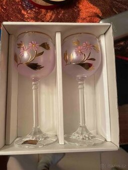 skleničky - ručně malované