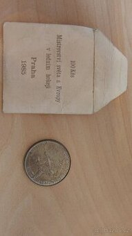 Výroční mince MS v ledním hokeji 1985