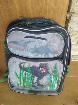 Školní batoh TOPGAL - taška s dinosaury, 1. stupeň