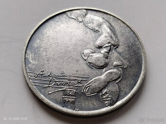 Stříbrná pamětní mince Československo č.3