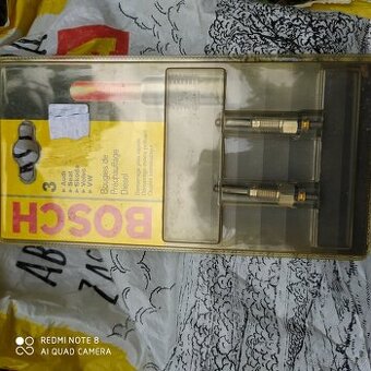 Žhavicí svíčky Bosch 2 ks pro VW, Audi, Seat, Felicia