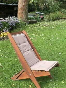 Drevene skladaci kreslo