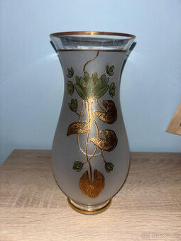 PRODÁM pozlacenou mléčnou vázu