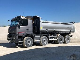 Práce řidiče C+E na sklápěčku 8x4, vhodné i pro brigágníky