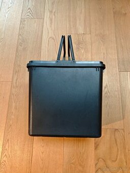 Černý odpadkový koš IKEA