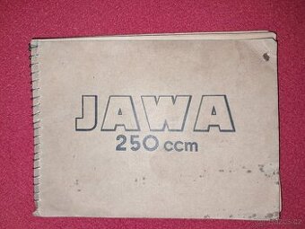Knížka obsluha a info JAWA 250