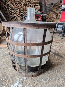 Demižon 50l s košem