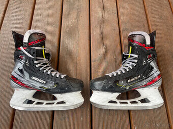 Brusle Bauer Vapor 2X PRO + nože Ramonedge (bílé tkaničky)