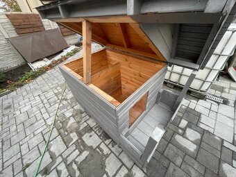 Psí bouda pro střední plemena