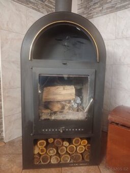 Krbová kamna s výměníkem