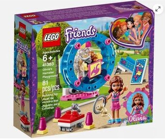 Lego Friends 41383 – hřiště pro křečka a Olivie