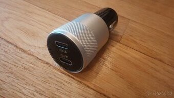 Nabíječka do auta 2x USB C
