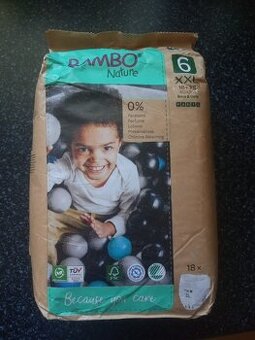 Jednorázové plenkové kalhoty/pants-vel. 6, 15+kg