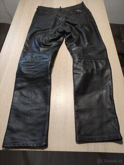 Nazran kožené kalhoty s chrániči kolen