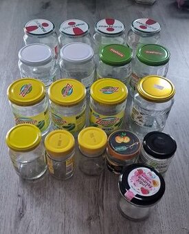 18 ks zavařovací sklenice