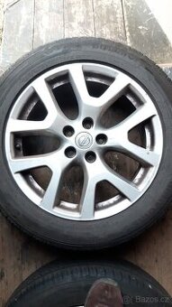 Alu disky kola 18" Nissan X Trail T31, gumy 225 55 R18
