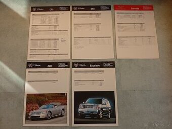 Cadillac CTS, SRX, XLR, Escalade, Corvette