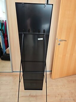 KARMSUND Stojací zrcadlo, černá, 40x167 cm IKEA