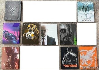 PS4/PS5 herní steelbooky G2