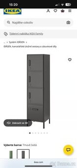 PRODÁM PLECHOVOU SKŘÍŃ IDASEN