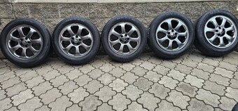 Originál alu Škoda O1 L&K 5x100 205/55 R16 letní - 7mm