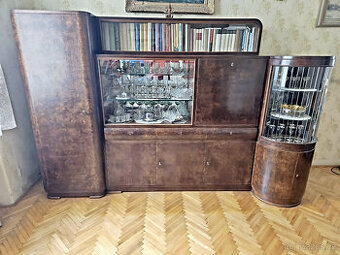 Starožitný sekretář, 50.léta, bruselský styl, TOP kus