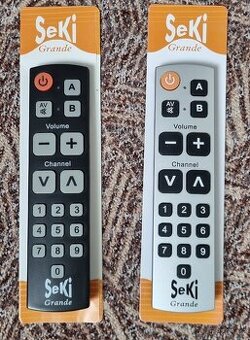 Ovladač Seki Grande, univerzální, pro seniory
