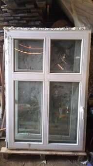 Dřevěné okno s trojsklem