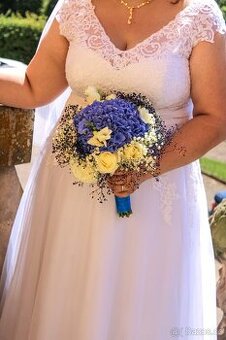 Svatební šaty vel.46-52