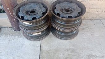 4x Plecháče na fabii 2 5x100 R14 et 37