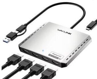 WAVLINK Quad 4K@120Hz/Dual 8K Universal Display Adapter