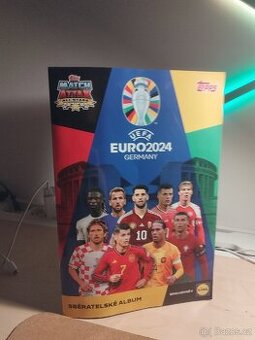 TOPPS MATCH ATTAX EURO 2024 (sběratelské album)