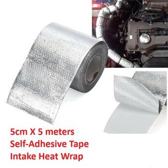 Termoizolační reflexní páska 5m x 50mm - samolepící STŘÍBRNÁ